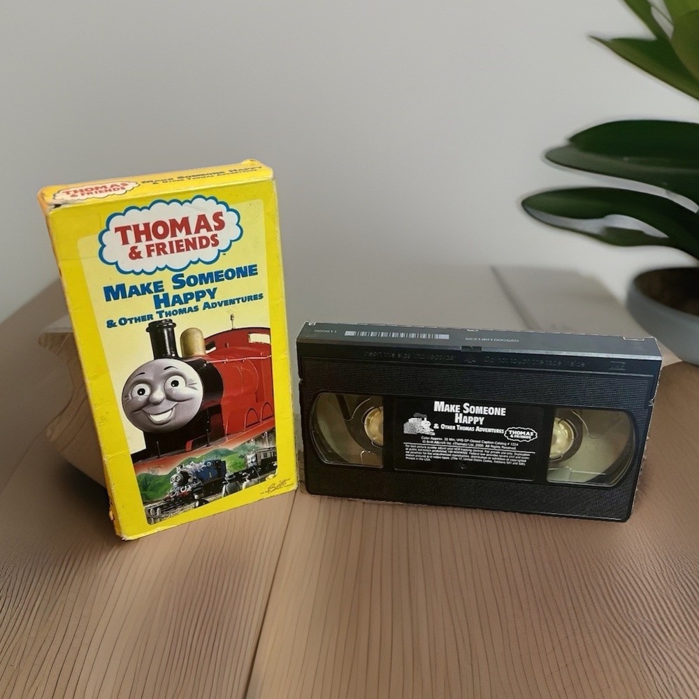 Thomas & Friends Make Someone Happy & Other Thomas Adventures VHS 2000 Tested